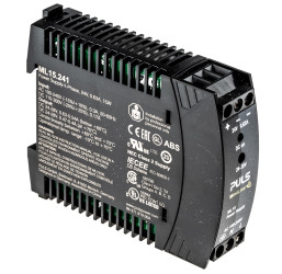 Zasilacz szyny DIN U wy 24V dc I wy 630mA U we 100 → 240V ac PULS 15W impulsowy