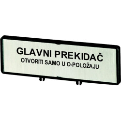 Additional front plate , (HR)