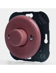 CERAMICZNY ŚCIEMNIACZ PODTYNKOWY 5-150W PASTELOWY ŁOSOSIOWY BEZ RAMKI CSPTPŁ