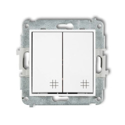 Mechanizm łącznika podwójnego krzyżowego biały MWP-66