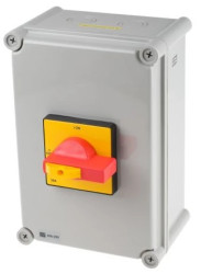 Przełącznik izolacyjny bez bezpiecznika 8-biegunowy 32 A 11 kW IP65