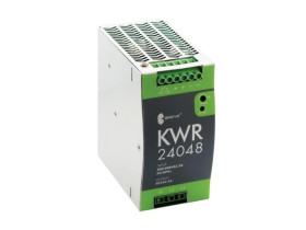 Zasilacz impulsowy KWR 24048 230-400/ 48VDC 5A 240W na szynę DIN, Uzas: 180-550VAVAC, Ta70, 17000-1807