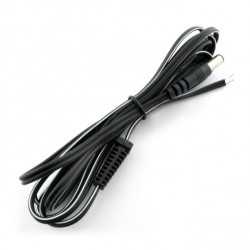 Wtyk DC 5,5/2,1mm z przewodem 1,5m