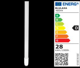 LED lamp, G13, 28 W, 4200 lm, 240 V (AC), 4000 K, 300 °, dull, white, D, 48544