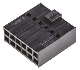 Obudowa złącza 12-pinowe 2-rzędowe raster: 2.54mm Molex Żeński C-Grid III Złącze C-Grid III
