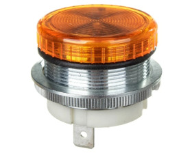 Lampka sygnalizacyjna 30mm żółta 24-230V AC/DC W0-LDW-D30H G