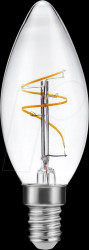 LS149300022 LED bulb E14, 3.2 W, 320 lm, 2200 K, filament, dimmable