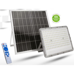 Halogen LED 200W + Solar CW IP65 Szary, 1800lm, Bi.zimny