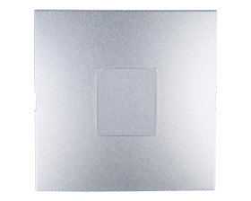 Simon 54 Zaślepka ramki srebrny mat DP/43