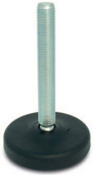 Stopka regulowana M10 długość gwintu 75mm 1100kg 30° RS PRO