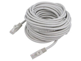 Patch cord U/UTP, Cat 6, wtyk RJ45 z obu stron, linka, Cu, 7,5m PP6U-CU-7.5M