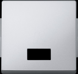 343860 Rocker with rectangular symbol window, aluminium