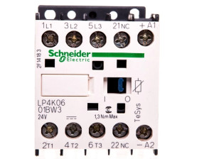 Stycznik mocy 6A 3P 24V DC 0Z 1R LP4K0601BW3
