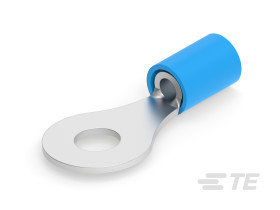 Zacisk oczkowy Ø #10 izolowany Niebieski TE Connectivity