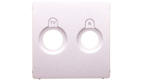 Valena Life Plakietka Gniazda Antenowego Aluminium 754782