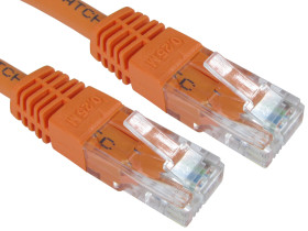 Kabel Ethernet Cat6 długość 0.2m Z zakończeniem RS PRO PVC l. żył: 8 średnica 5.5mm