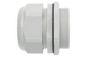 Dławnica kablowa poliamidowa PG63 IP68 DP 63/H szara E03DK-01030101101