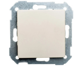 Simon 82 Zaślepka z mostkiem metalowym beżowa 82800-31