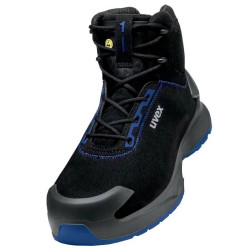 uvex S2 PUR W11 6815839 Buty ochronne S2 Rozmiar buta (EU): 39 czarny, niebieski 1 par(a)