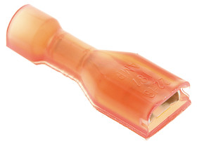 Konektor płaski Żeński 4.75 x 0.51mm długość 0.855cal Izolacja: Izolowane Cyna