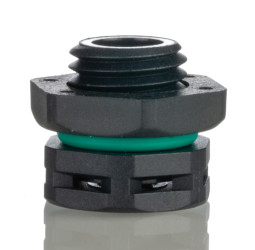 Akcesoria do obudów Odpowietrznik VENT-PS1YBK-O8002 Plastik M12