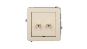 Deco Łącznik Świecznikowy W Stylu Amerykańskim Beżowy 1Dwpus-2