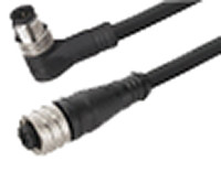Przewód czujnik-siłownik ze złączem Złącze M12 liczba rdzeni 5 długość 2m Rodzaj A Żeńskie Złącze B Złącze M12