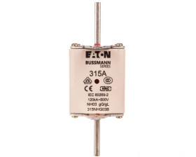 Wkładka bezpiecznikowa NH3 315A gL/gG 500V 315NHG03B