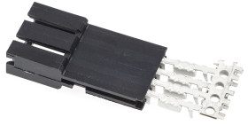 Złącze IDC 4-pinowe raster: 2.54mm Męski Montaż na kablu TE Connectivity