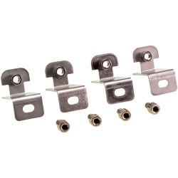 Fibox 8120904 WMK ARCA 10 MID Wall mounting lugs set for 5070-8060