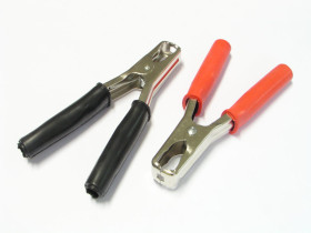 Zacisk krokodylowy akumulatorowy 150x21mm