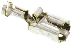 Konektor płaski Żeński 6.35 x 0.81mm długość 22.25mm Izolacja: Nieizolowane Cyna