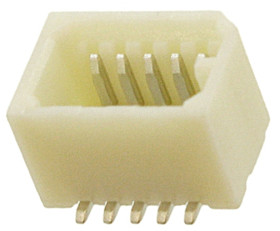 Listwa stykowa PCB 10-pinowe SlimStack raster: 0.8 mm Prosty 2-rzędowe Molex Powierzchnia50 V W osłonie