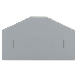 WAGO 280-348 2.5mm Separator Plate Oversized Grey
