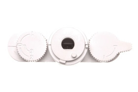 Adaptor elektryczny do szyny 3-f OWALNEJ/KWADRATOWEJ/DOSTROPOWEJ Biały IV7600-00-31