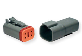 Złącze samochodowe 4-pinowe Deutsch Męski DT