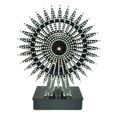 Zestaw elektroniczny DIY 16-warstwowe kolorowe koło widokowe LED obracające się koło widokowe 16 warstw 30 cm 610 diod LED kolor