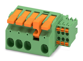 Złącze PCB 10 -pinowe raster 7.62mm Wciskane Żeński Phoenix Contact