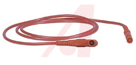 BU-6162-N-39-2, PVC, 20A, 1kV, kolor: Czerwony, dł. 1m, -50 → +80°C, Mueller Electric