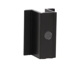 Uchwyt pośredni panela PUFL czarny (RAL2/9005) 897302