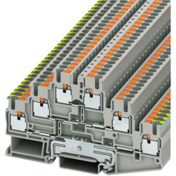 Phoenix Contact 3210541 Push-in three-level terminal PIT 0.14 - 4 mm&#xB2; Grey