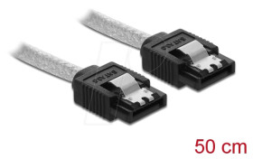85342 SATA 6 Gb/s Cable 50 cm transparent