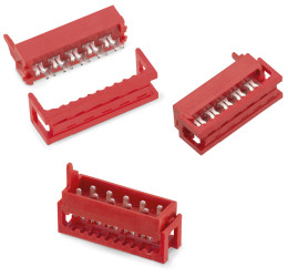 Złącze IDC 14-pinowe 2-rzędowe raster: 1.27mm Montaż na kablu Wurth Elektronik