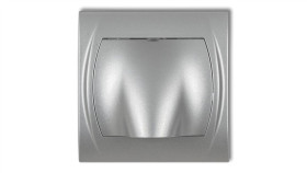 Logo Wypust Kablowy Srebrny Metalik 7Lwpk