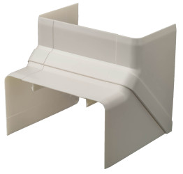 Pokrywa wewnętrzna do koryt kablowych PVC Narożnik wewnętrzny 130 x 70mm RS PRO