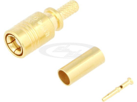 R114082000 złącze SMB żeńskie proste; 50Ω RG174, RG179, RG316; 2,6mm RADIALL