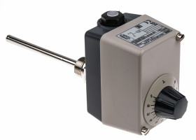 Termostaty +100°C typ Kapilarny Zwierne/rozwierne Jumo 10A