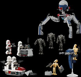 75372 LEGO® Star Wars™ - Clone Trooper™ &amp; Battle Droid™ Battle Pac