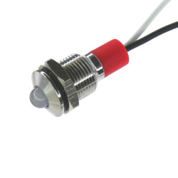 Panel LED 12V, biała 10mm LED Wyprowadzenia CML Innovative Technologies