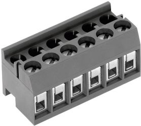 Zaciski śrubowe 1.50 mm² Ilość styków 2 PTR Hartmann 51350020001G Kolor producenta: szary 1 szt.